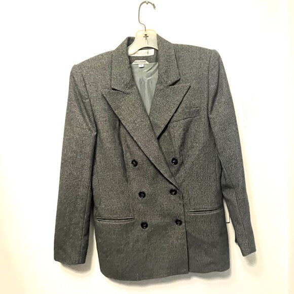 Gloria Vanderbilt Suits Women Blazer & Skirt wool set - Picture 2 of 6